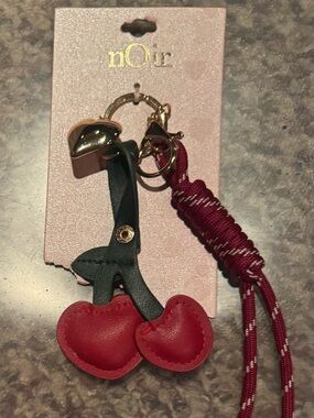 noir Jewelry Red Cherry Bag/Keychain Charm
